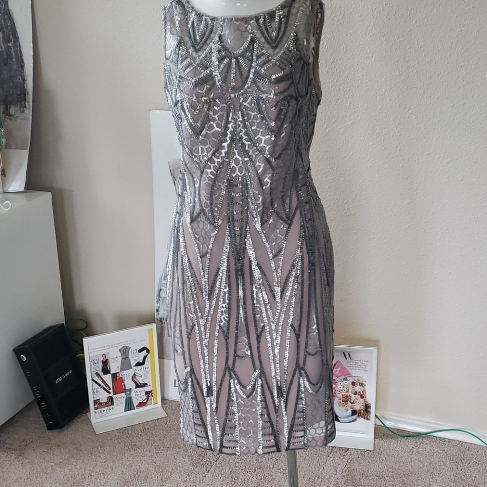 Calvin Klein sequin dress size 4